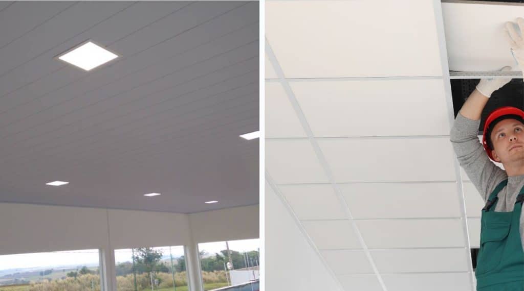 Forro de PVC ou Isopor - Qual Escolher